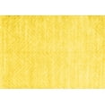 thumbnail image 1 of Ahgly Company Machine Washable Indoor Rectangle Solid Yellow Modern Area Rugs, 8' x 10', 1 of 4