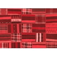 thumbnail image 1 of Ahgly Company Machine Washable Indoor Rectangle Southwestern Red Country Area Rugs, 7' x 9', 1 of 4