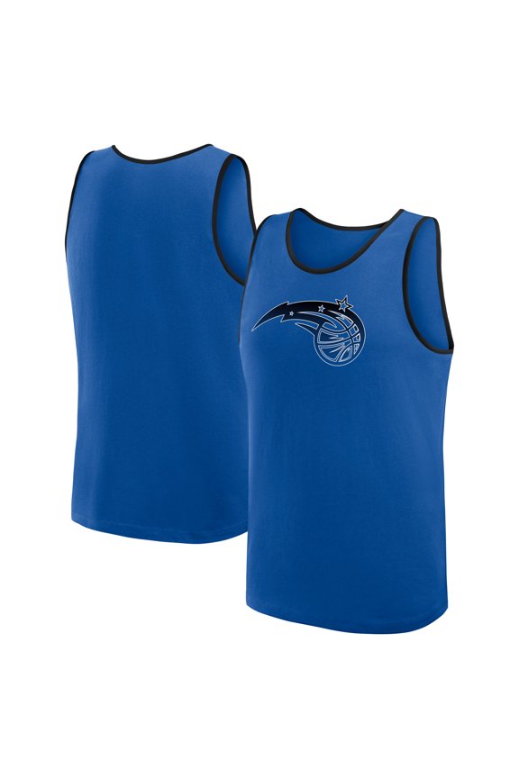 Men's Logo Athletic Blue Orlando Magic Unmatched Success Tank Top