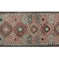 thumbnail image 1 of Ahgly Company Machine Washable Indoor Rectangle Traditional Chestnut Brown Area Rugs, 5' x 7', 1 of 7