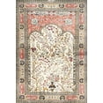 thumbnail image 1 of Ahgly Company Machine Washable Indoor Rectangle Traditional Dark Almond Brown Area Rugs, 10' x 13', 1 of 7