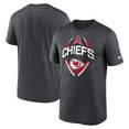thumbnail image 1 of Men's Nike Gray Kansas City Chiefs Legend Icon Performance T-Shirt, 1 of 3
