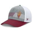 thumbnail image 1 of Men's Fanatics Heather Gray/Maroon Arizona State Sun Devils Profile Trucker Adjustable Hat, 1 of 4