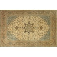 thumbnail image 1 of Ahgly Company Machine Washable Indoor Rectangle Traditional Light Brown Area Rugs, 3' x 5', 1 of 7