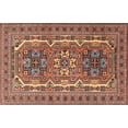 thumbnail image 1 of Ahgly Company Machine Washable Indoor Rectangle Traditional Saffron Red Area Rugs, 10' x 13', 1 of 7