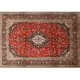 thumbnail image 1 of Ahgly Company Machine Washable Indoor Rectangle Traditional Saffron Red Area Rugs, 5' x 7', 1 of 7
