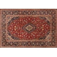 thumbnail image 1 of Ahgly Company Machine Washable Indoor Rectangle Traditional Saffron Red Area Rugs, 5' x 7', 1 of 7