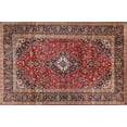 thumbnail image 1 of Ahgly Company Machine Washable Indoor Rectangle Traditional Saffron Red Area Rugs, 9' x 12', 1 of 7