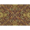 thumbnail image 1 of Ahgly Company Machine Washable Indoor Rectangle Transitional Caramel Brown Area Rugs, 8' x 12', 1 of 7