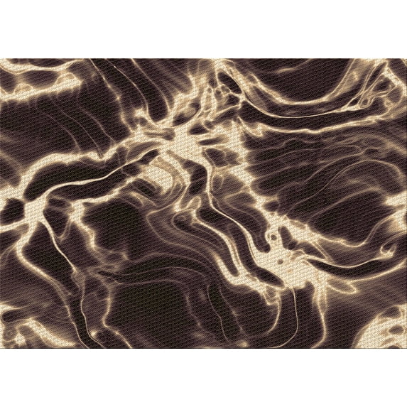 Ahgly Company Machine Washable Indoor Rectangle Transitional Charcoal Black Area Rugs, 2' x 3'