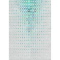 thumbnail image 1 of Ahgly Company Machine Washable Indoor Rectangle Transitional Dark Goldray Area Rugs, 5' x 7', 1 of 7