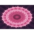 thumbnail image 1 of Ahgly Company Machine Washable Indoor Rectangle Transitional Dark Hot Pink Area Rugs, 2' x 3', 1 of 7
