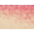 thumbnail image 1 of Ahgly Company Machine Washable Indoor Rectangle Transitional Deep Peach Orange Area Rugs, 5' x 7', 1 of 7
