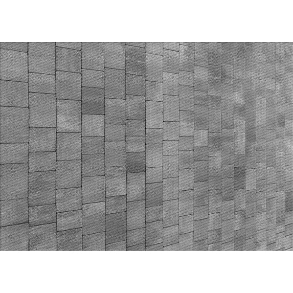Ahgly Company Machine Washable Indoor Rectangle Transitional Dim Gray Area Rugs, 5' x 8'