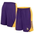 thumbnail image 1 of Men's Fanatics Purple Minnesota Vikings No Defense Shorts, 1 of 3