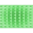 thumbnail image 1 of Ahgly Company Machine Washable Indoor Rectangle Transitional Green Area Rugs, 6' x 9', 1 of 7