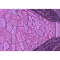 thumbnail image 1 of Ahgly Company Machine Washable Indoor Rectangle Transitional Heliotrope Purple Area Rugs, 3' x 5', 1 of 7