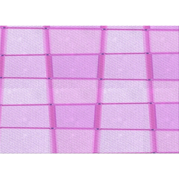 Ahgly Company Machine Washable Indoor Rectangle Transitional Heliotrope Purple Area Rugs, 5' x 8'