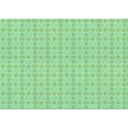 thumbnail image 1 of Ahgly Company Machine Washable Indoor Rectangle Transitional Light Green Area Rugs, 2' x 5', 1 of 7
