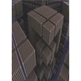 thumbnail image 1 of Ahgly Company Machine Washable Indoor Rectangle Transitional Midnight Gray Area Rugs, 2' x 5', 1 of 7