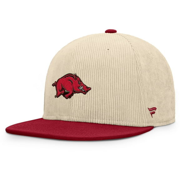 Men's Fanatics Tan Arkansas Razorbacks Catcher Snapback Hat