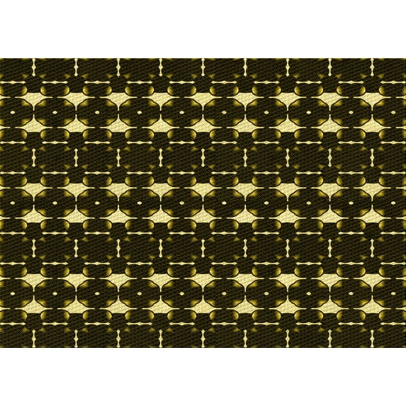 Ahgly Company Machine Washable Indoor Rectangle Transitional Night Black Area Rugs, 2' x 3'