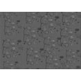 thumbnail image 1 of Ahgly Company Machine Washable Indoor Rectangle Transitional Platinum Gray Area Rugs, 3' x 5', 1 of 7