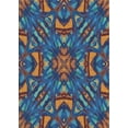 thumbnail image 1 of Ahgly Company Machine Washable Indoor Rectangle Transitional Plum Purple Area Rugs, 5' x 7', 1 of 7