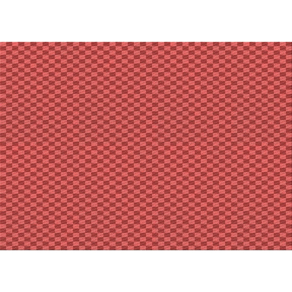 Ahgly Company Machine Washable Indoor Rectangle Transitional Red Area Rugs, 7' x 9'