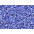 thumbnail image 1 of Ahgly Company Machine Washable Indoor Rectangle Transitional Sky Blue Area Rugs, 7' x 9', 1 of 7