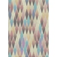 thumbnail image 1 of Ahgly Company Machine Washable Indoor Rectangle Transitional Tan Brown Gold Area Rugs, 2' x 3', 1 of 7