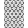 thumbnail image 1 of Ahgly Company Machine Washable Indoor Rectangle Transitional White Smoke Area Rugs, 2' x 3', 1 of 7