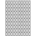 thumbnail image 1 of Ahgly Company Machine Washable Indoor Rectangle Transitional White Smoke Area Rugs, 2' x 5', 1 of 7