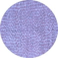 thumbnail image 1 of Ahgly Company Machine Washable Indoor Round Abstract Blue Modern Area Rugs, 6' Round, 1 of 4