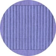 thumbnail image 1 of Ahgly Company Machine Washable Indoor Round Abstract Blue Modern Area Rugs, 8' Round, 1 of 4