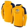 thumbnail image 1 of Men's Fanatics Gold Nashville Predators Meta Game Transitional Pullover Hoodie, 1 of 3
