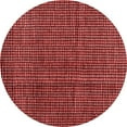 thumbnail image 1 of Ahgly Company Machine Washable Indoor Round Abstract Red Modern Area Rugs, 6' Round, 1 of 4