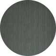 thumbnail image 1 of Ahgly Company Machine Washable Indoor Round Abstract Turquoise Blue Contemporary Area Rugs, 3' Round, 1 of 4