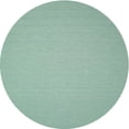 thumbnail image 1 of Ahgly Company Machine Washable Indoor Round Contemporary Blue Green Area Rugs, 5' Round, 1 of 7