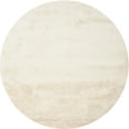thumbnail image 1 of Ahgly Company Machine Washable Indoor Round Contemporary Champagne Beige Area Rugs, 4' Round, 1 of 7