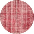 thumbnail image 1 of Ahgly Company Machine Washable Indoor Round Contemporary LightCoral Pink Area Rugs, 7' Round, 1 of 7