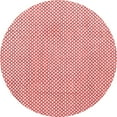 thumbnail image 1 of Ahgly Company Machine Washable Indoor Round Solid Red Modern Area Rugs, 3' Round, 1 of 4