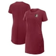 thumbnail image 1 of Women's Fanatics Garnet Florida State Seminoles Relaxed Fit Drape T-Shirt Dress, 1 of 5