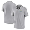 thumbnail image 1 of Men's Fanatics Gray Los Angeles Chargers Making Waves Polo, 1 of 3