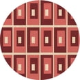thumbnail image 1 of Ahgly Company Machine Washable Indoor Round Transitional Red Area Rugs, 5' Round, 1 of 7