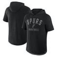 thumbnail image 1 of Men's-Fanatics Black San Antonio Spurs Pass Legend Hooded T-Shirt, 1 of 3