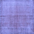 thumbnail image 1 of Ahgly Company Machine Washable Indoor Square Abstract Blue Contemporary Area Rugs, 5' Square, 1 of 4