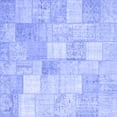 thumbnail image 1 of Ahgly Company Machine Washable Indoor Square Abstract Blue Contemporary Area Rugs, 7' Square, 1 of 4
