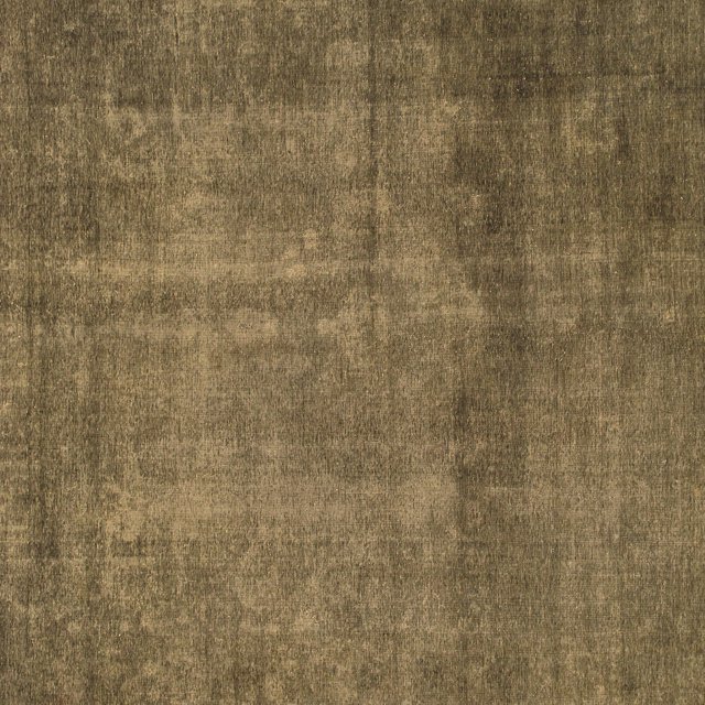 Ahgly Company Machine Washable Indoor Square Abstract Brown Modern Area Rugs, 3' Square