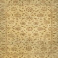 thumbnail image 1 of Ahgly Company Machine Washable Indoor Square Abstract Caramel Brown Area Rugs, 5' Square, 1 of 7